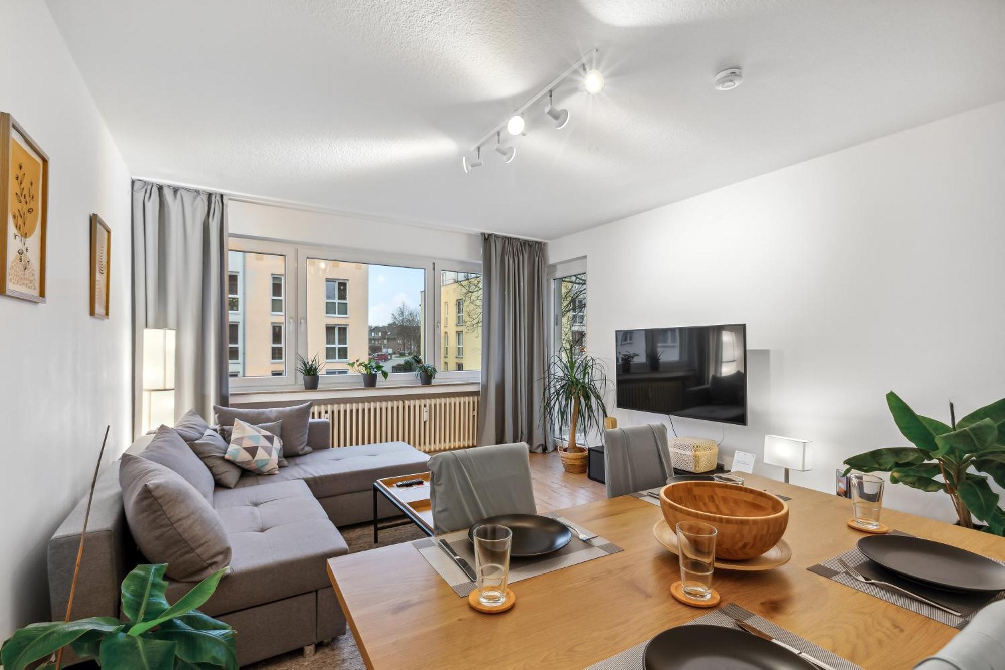 3 Zimmer, 68qm, Parkplatz, Messe Dus, Logport, Duisport Apartment Duisburg